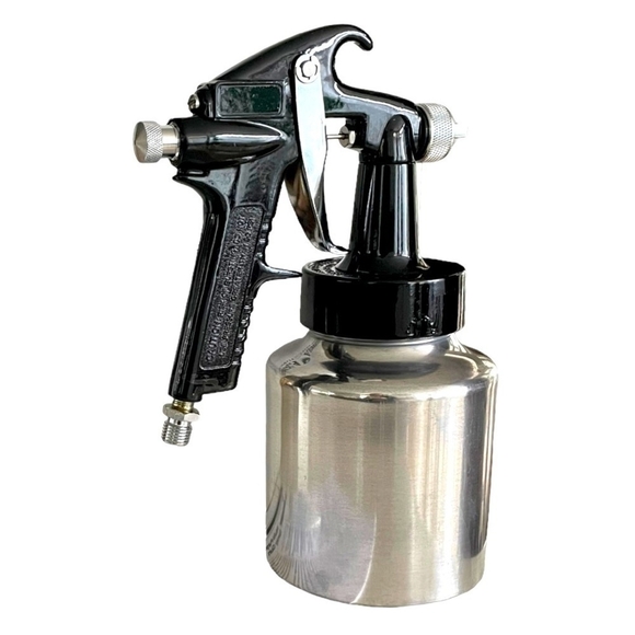 New HUSKY Siphon Feed General Purpose Silver Spraygun - Picture 1 of 2